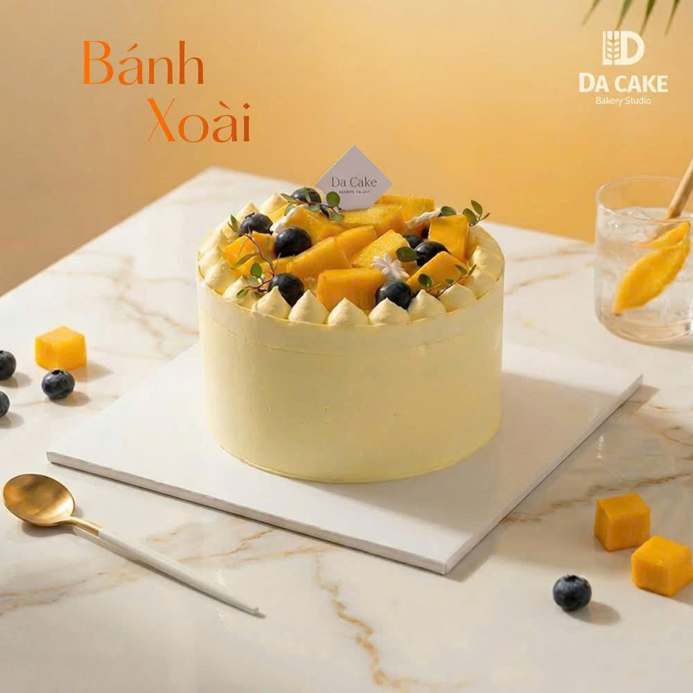 Bánh Xoài mix việt quất